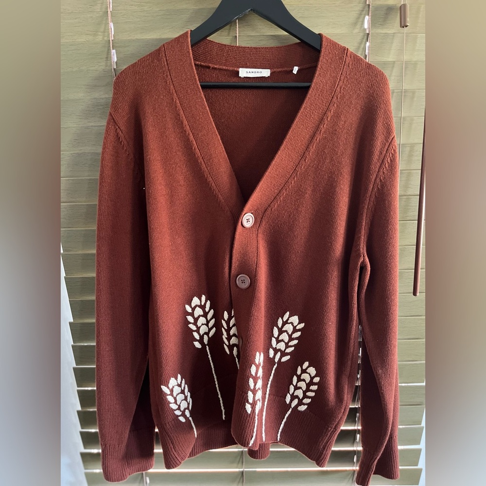 Sandro men’s cardigan
